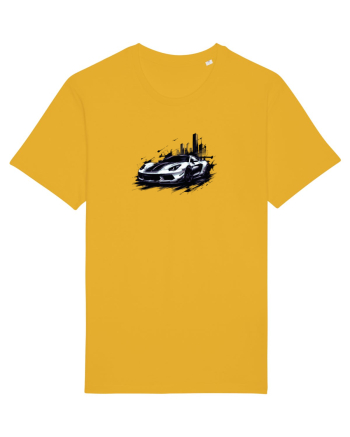 Car Spectra Yellow