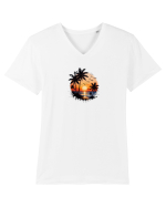 Summer mood Tricou mânecă scurtă guler V Bărbat Presenter