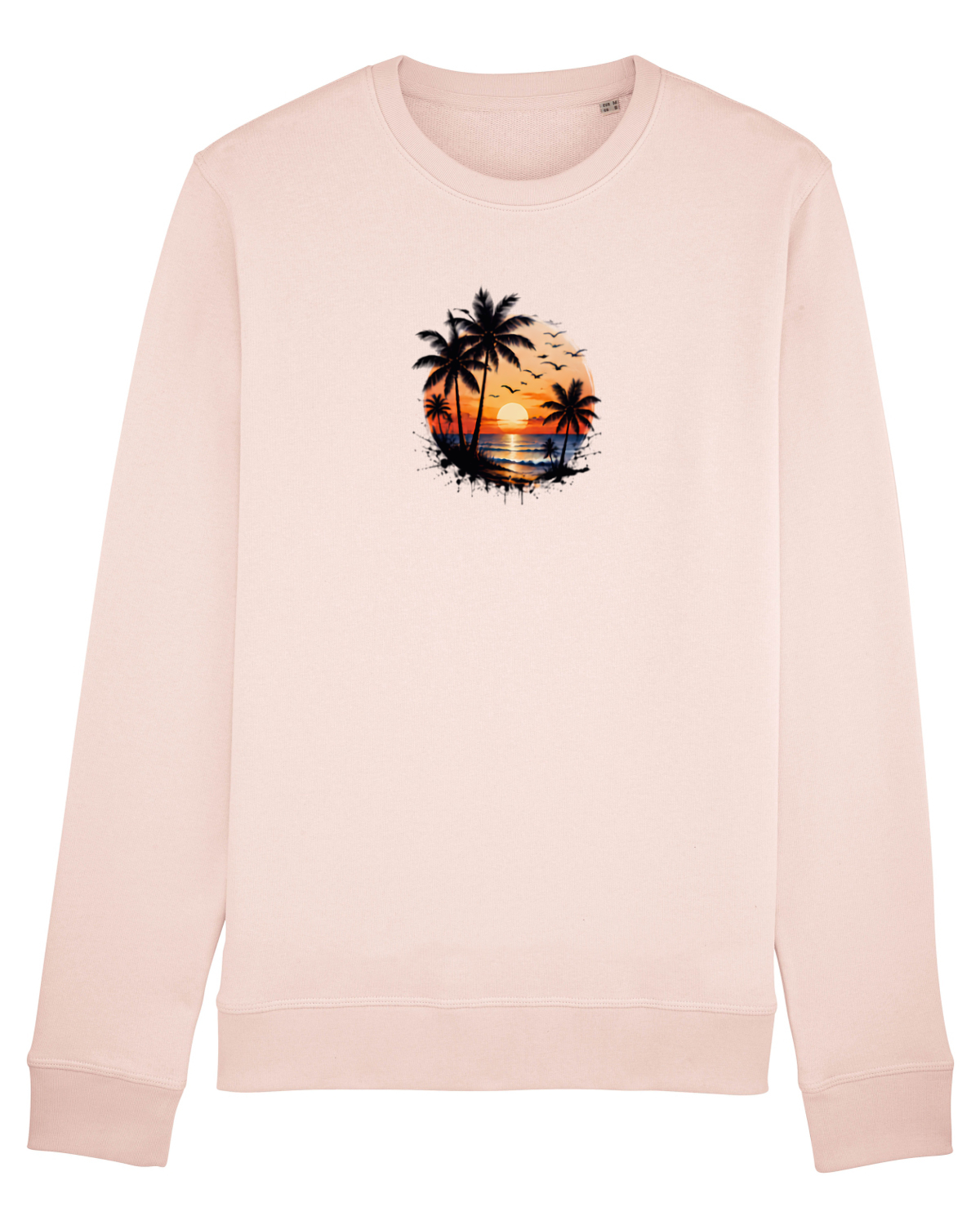 Bluză mânecă lungă Unisex Rise Candy Pink