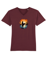 Surf  Tricou mânecă scurtă guler V Bărbat Presenter
