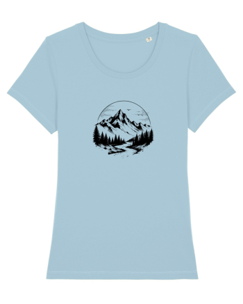 Munte -calatorii Sky Blue
