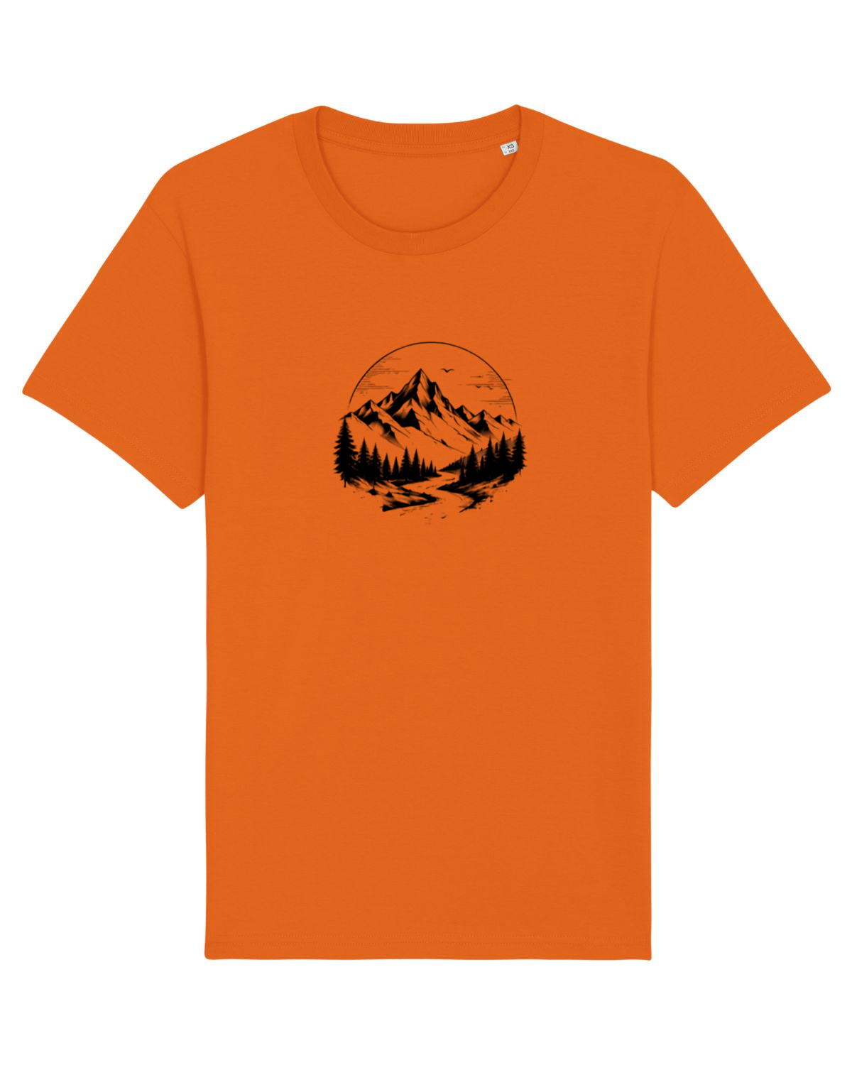 Tricou mânecă scurtă Unisex Rocker Bright Orange