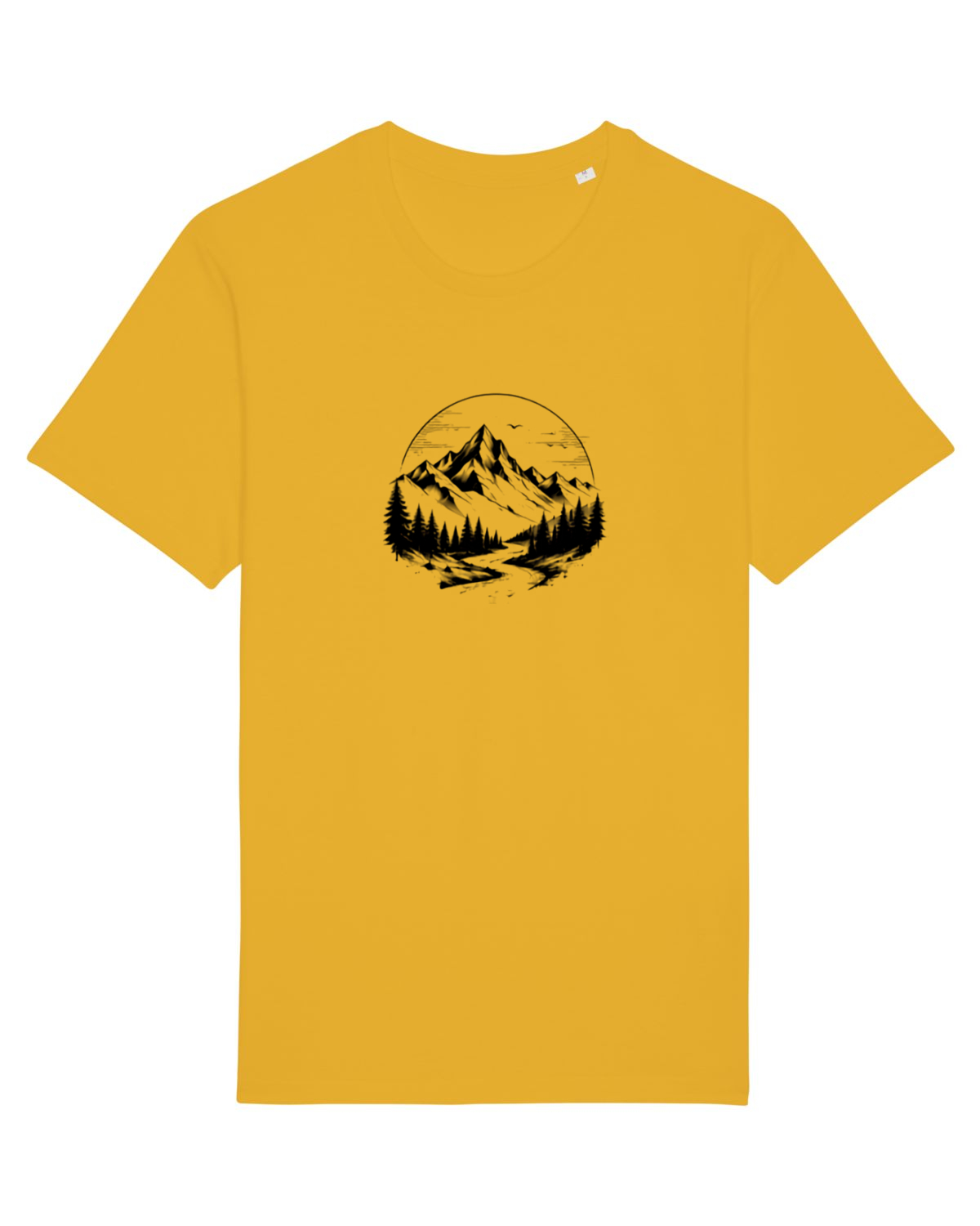 Tricou mânecă scurtă Unisex Rocker Spectra Yellow