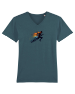 Run Tricou mânecă scurtă guler V Bărbat Presenter