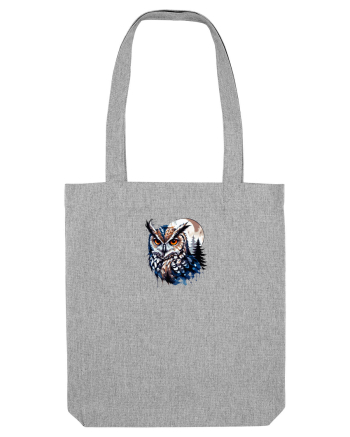 Owl  Heather Grey