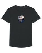 Owl  Tricou mânecă scurtă guler larg Bărbat Skater