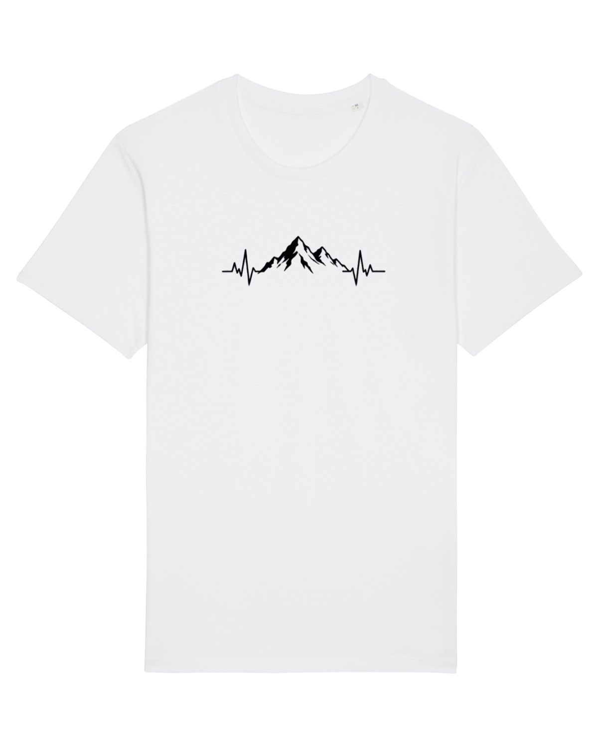 Tricou mânecă scurtă Unisex Rocker White