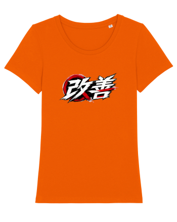 Kaizen - Better Every Day Bright Orange