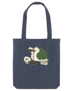 Funny Not a Morning Sea Slug Coffee Cartoon Cute Marine Animal Humor Sacoșă textilă