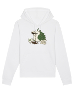 Funny Not a Morning Sea Slug Coffee Cartoon Cute Marine Animal Humor Hanorac Unisex Drummer