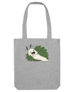 Funny Laughing Leaf Sea Slug Cartoon Cute Ocean Mollusk Nature Humor Sacoșă textilă