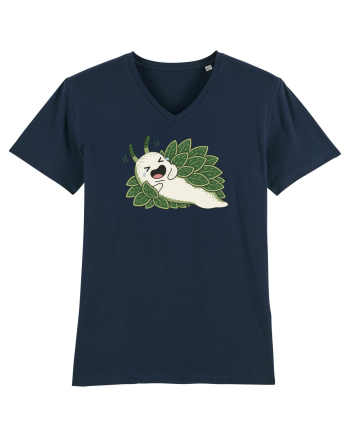 Funny Laughing Leaf Sea Slug Cartoon Cute Ocean Mollusk Nature Humor French Navy