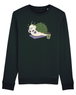 Funny Leaf Sheep Sea Slug Gym Cartoon Cute Marine Fitness Workout Humor Bluză mânecă lungă Unisex Rise