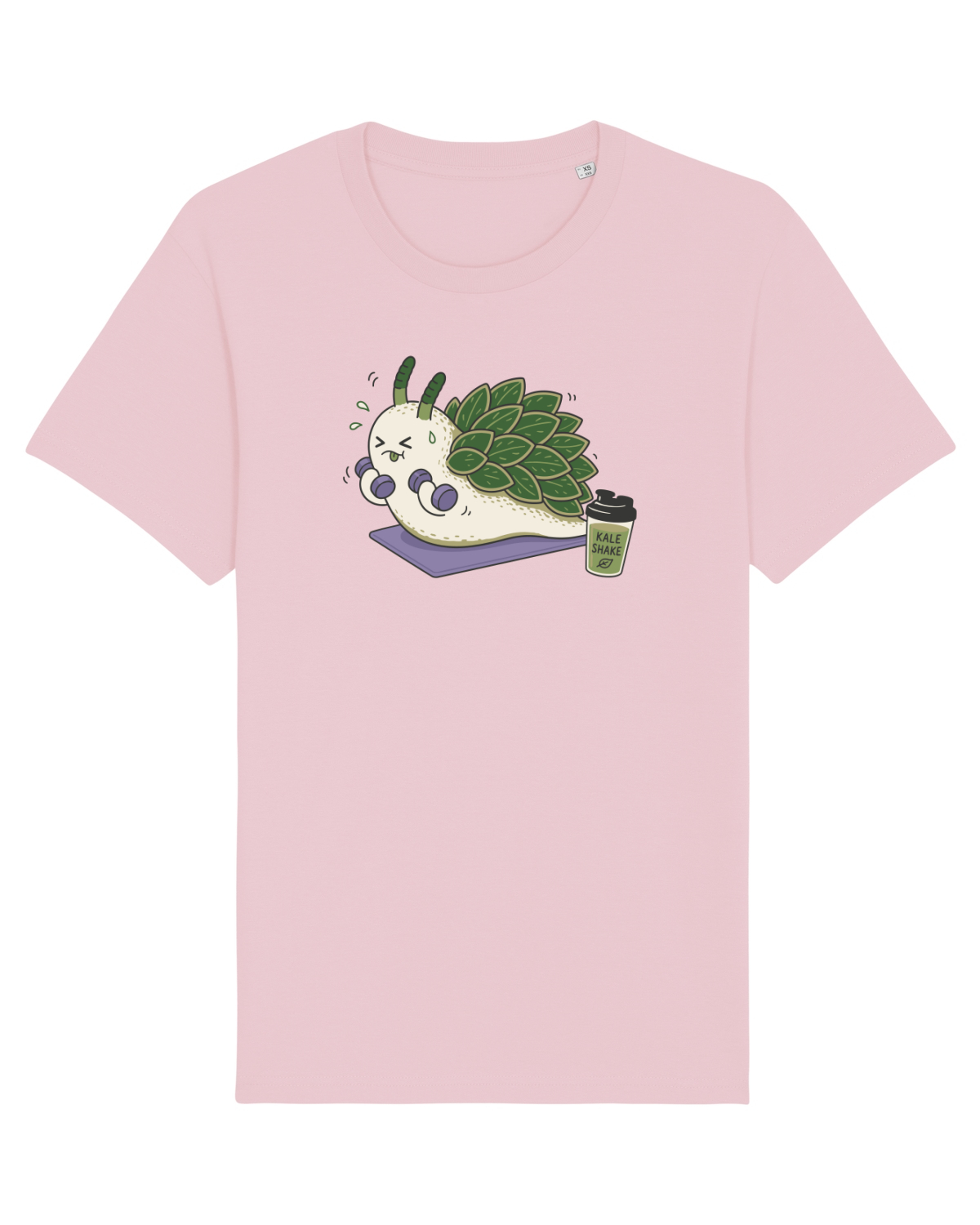 Tricou mânecă scurtă Unisex Rocker Cotton Pink