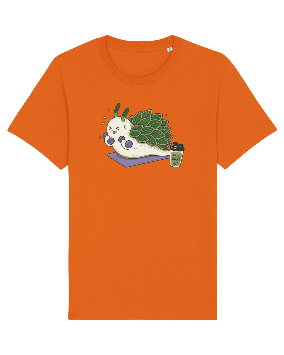 Tricou mânecă scurtă Unisex Rocker Bright Orange