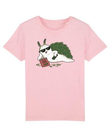 Funny Relaxing Leaf Sheep Sea Slug Cartoon Cute Ocean Animal TV Snack Humor Cotton Pink