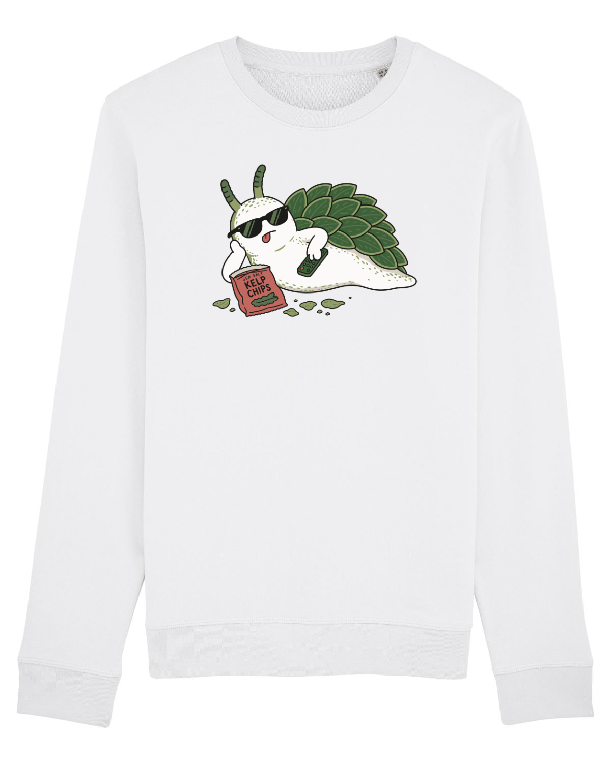 Bluză mânecă lungă Unisex Rise White