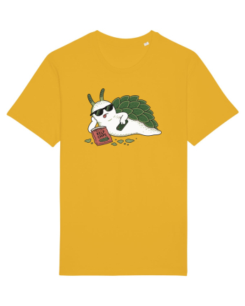 Funny Relaxing Leaf Sheep Sea Slug Cartoon Cute Ocean Animal TV Snack Humor Spectra Yellow