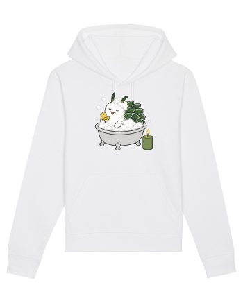 Funny Leaf Sheep Sea Slug Spa Day Cartoon Cute Ocean Life White
