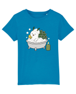 Funny Leaf Sheep Sea Slug Spa Day Cartoon Cute Ocean Life Tricou mânecă scurtă  Copii Mini Creator