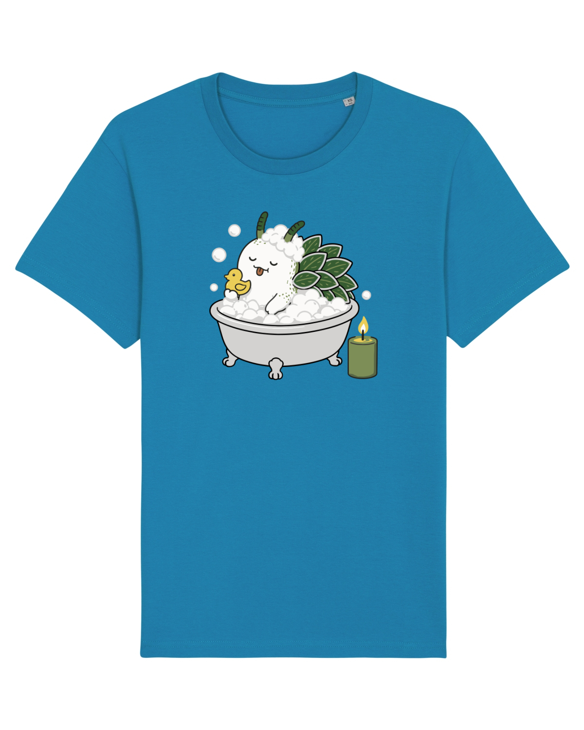 Tricou mânecă scurtă Unisex Rocker Azur