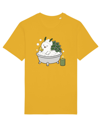 Funny Leaf Sheep Sea Slug Spa Day Cartoon Cute Ocean Life Spectra Yellow