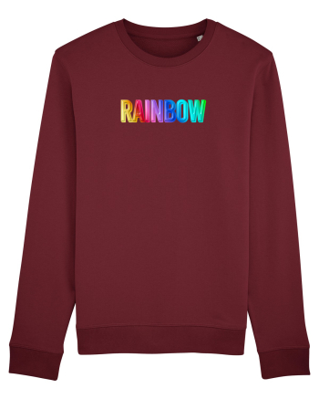 Rainbow  Burgundy