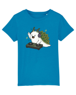 Funny DJ Leaf Sheep Sea Slug Cartoon Cute Music Lover Ocean Animal Tricou mânecă scurtă  Copii Mini Creator