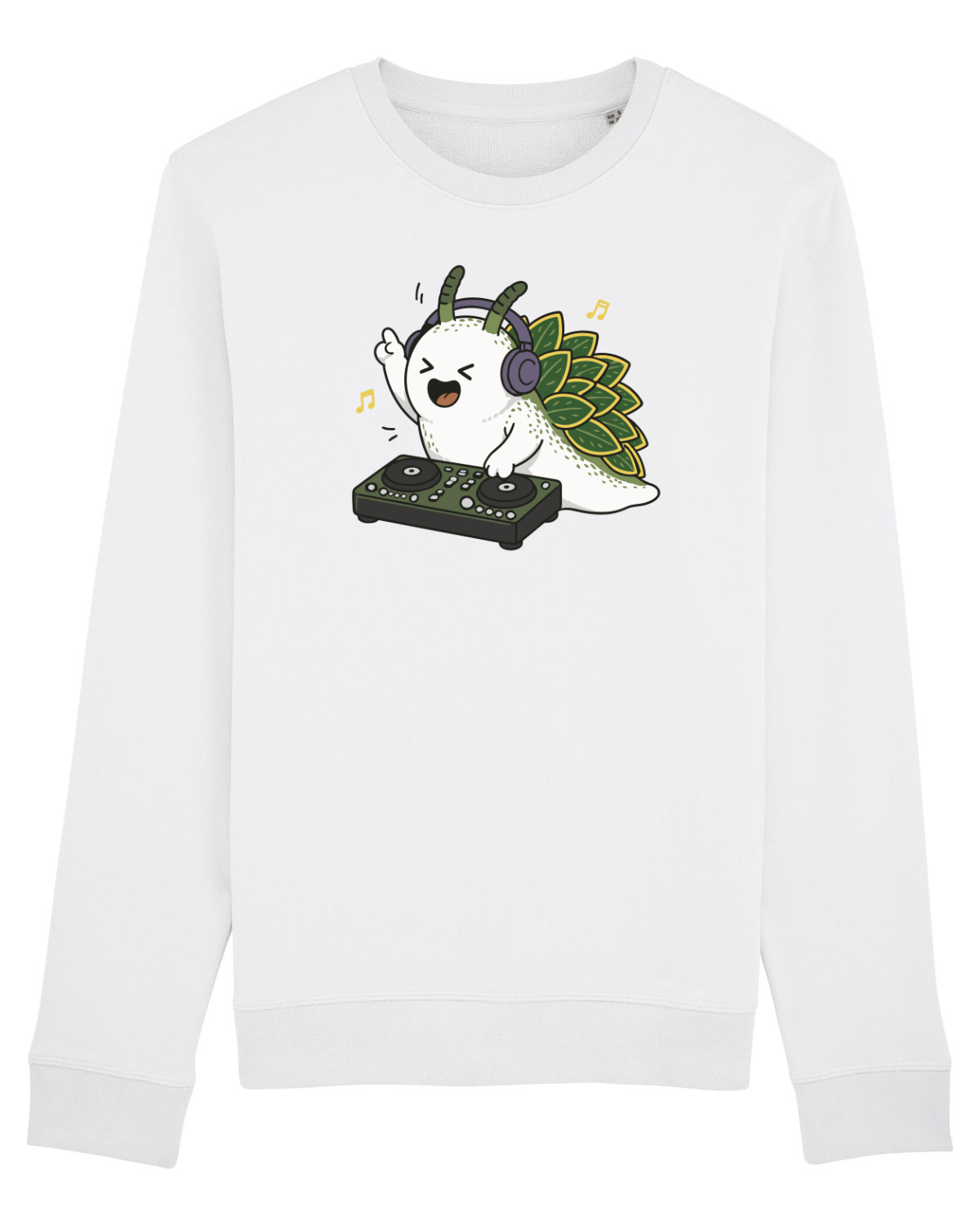 Bluză mânecă lungă Unisex Rise White