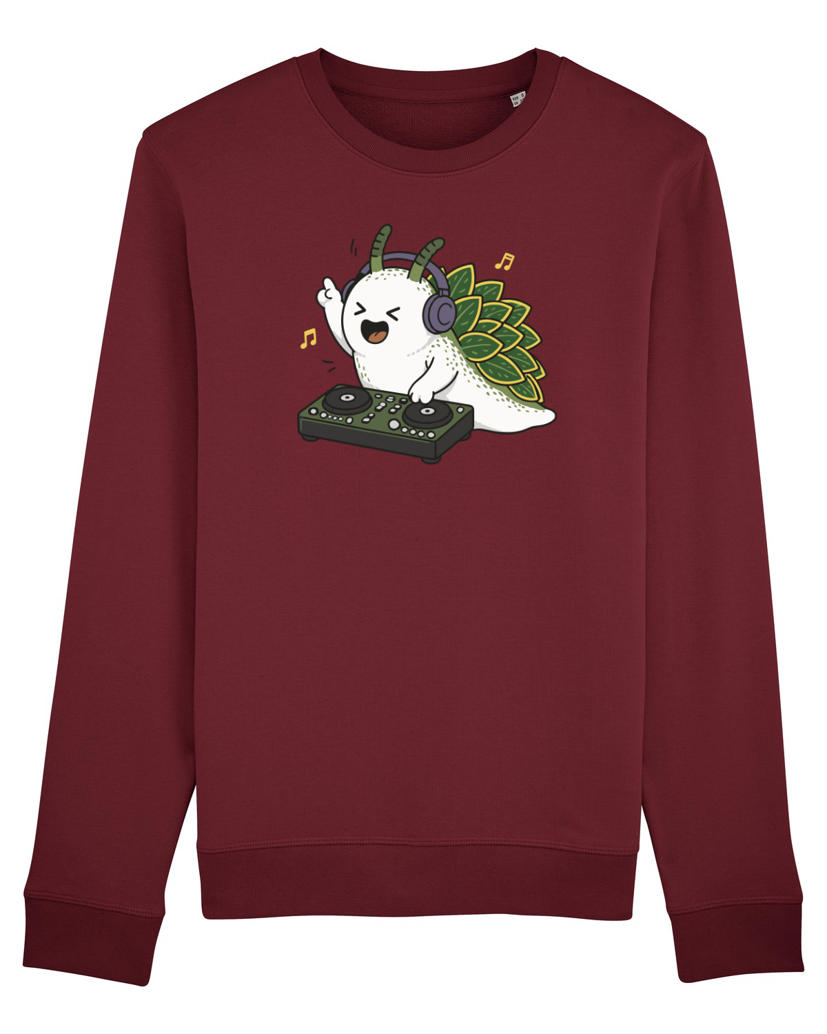 Bluză mânecă lungă Unisex Rise Burgundy