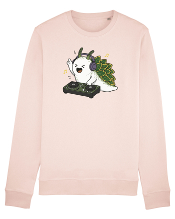 Funny DJ Leaf Sheep Sea Slug Cartoon Cute Music Lover Ocean Animal Candy Pink