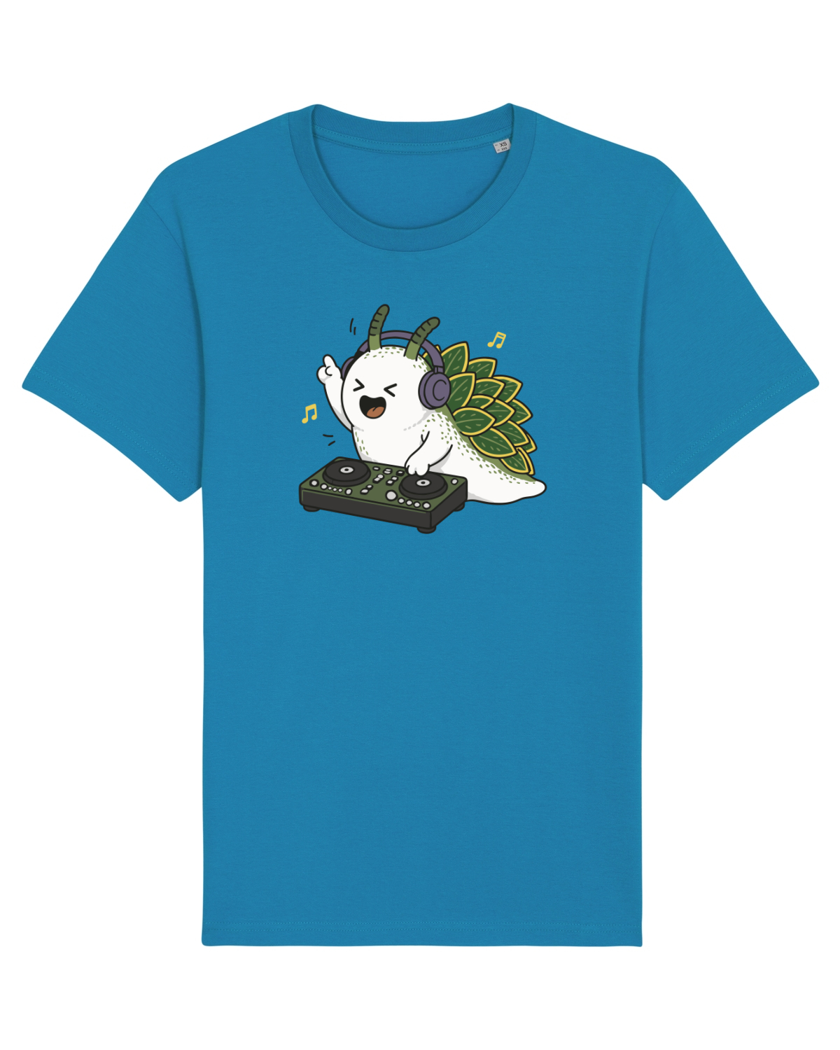 Tricou mânecă scurtă Unisex Rocker Azur