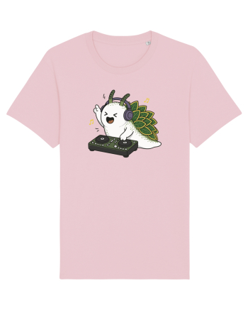 Funny DJ Leaf Sheep Sea Slug Cartoon Cute Music Lover Ocean Animal Cotton Pink