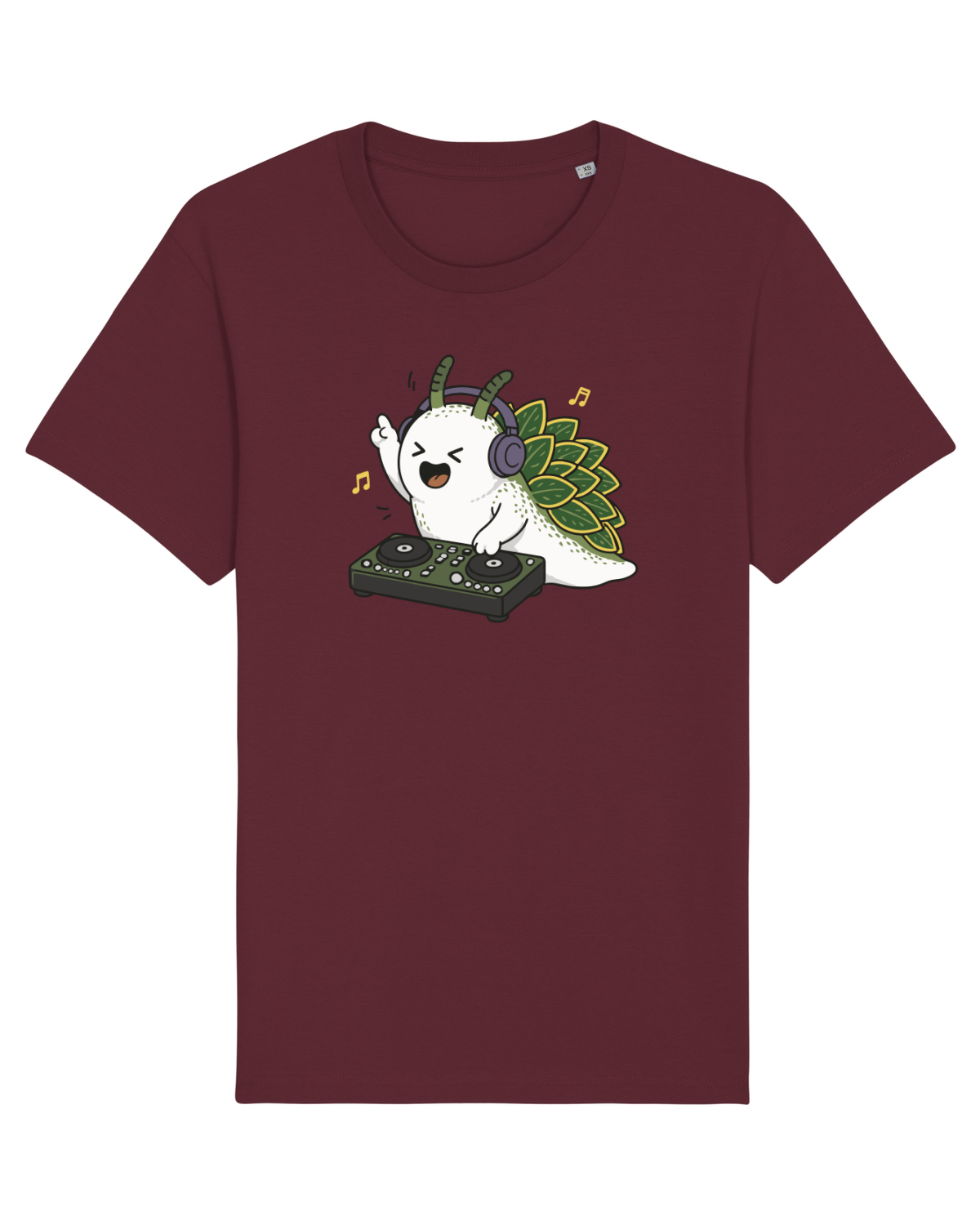 Tricou mânecă scurtă Unisex Rocker Burgundy