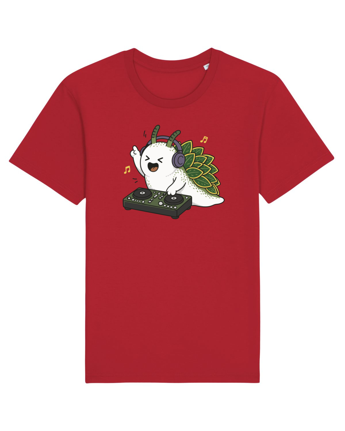 Tricou mânecă scurtă Unisex Rocker Red