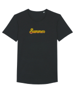 Summer  Tricou mânecă scurtă guler larg Bărbat Skater