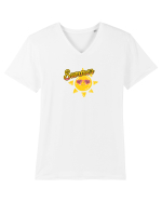 Summer  Tricou mânecă scurtă guler V Bărbat Presenter