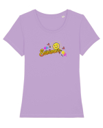 Summer  Tricou mânecă scurtă guler larg fitted Damă Expresser
