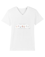 Tropical Therapy no. 4 Tricou mânecă scurtă guler V Bărbat Presenter