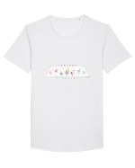Tropical Therapy no. 4 Tricou mânecă scurtă guler larg Bărbat Skater