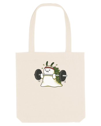 Funny Weightlifting Leaf Sheep Sea Slug Cartoon Cute Gym Ocean Natural