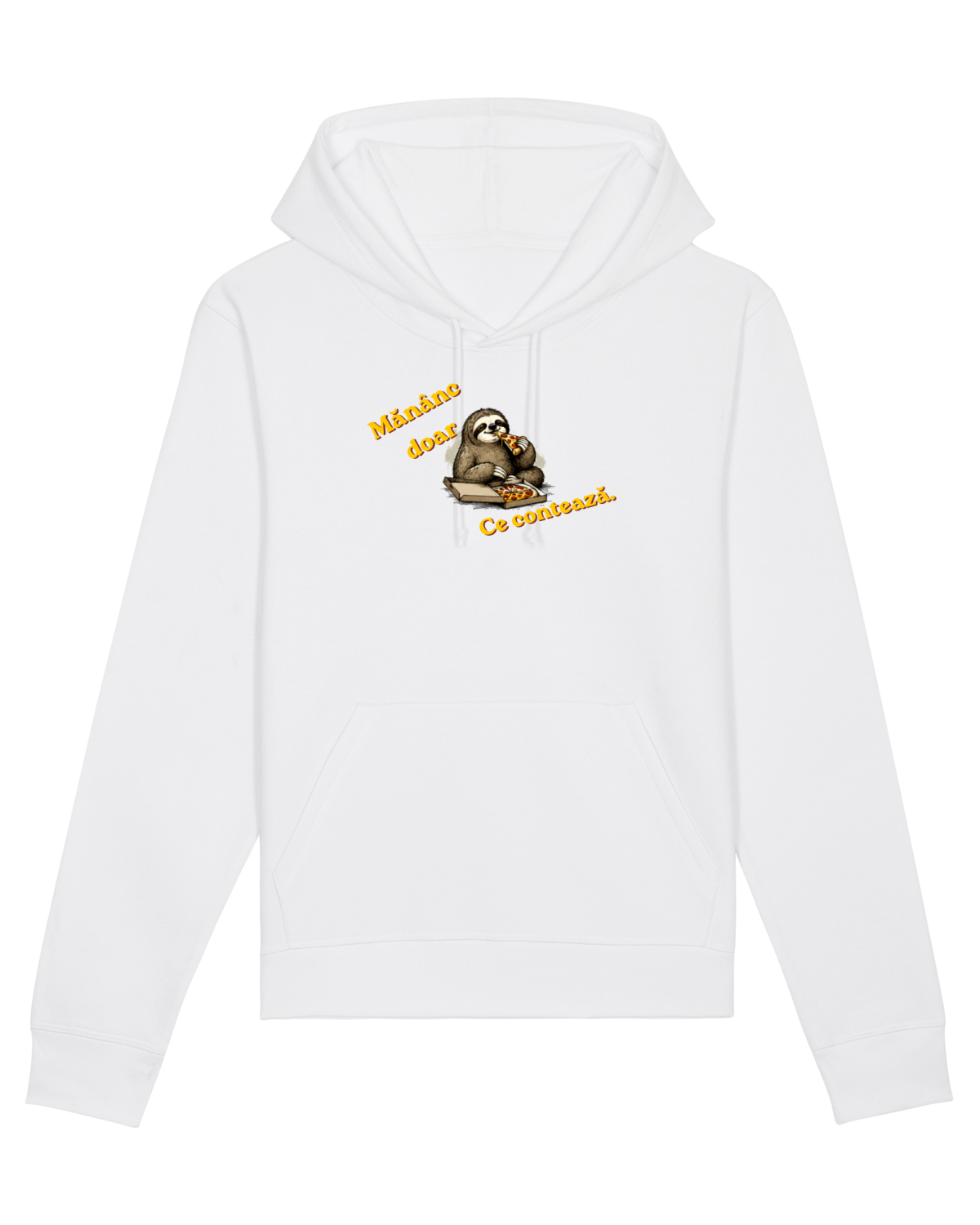 Hanorac Unisex Drummer White