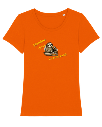 Mănânc doar...ce contează  Bright Orange