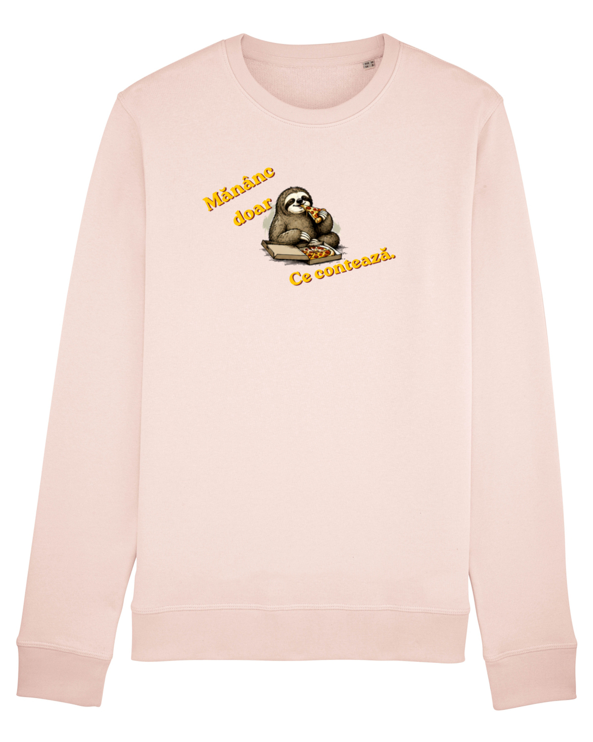 Bluză mânecă lungă Unisex Rise Candy Pink