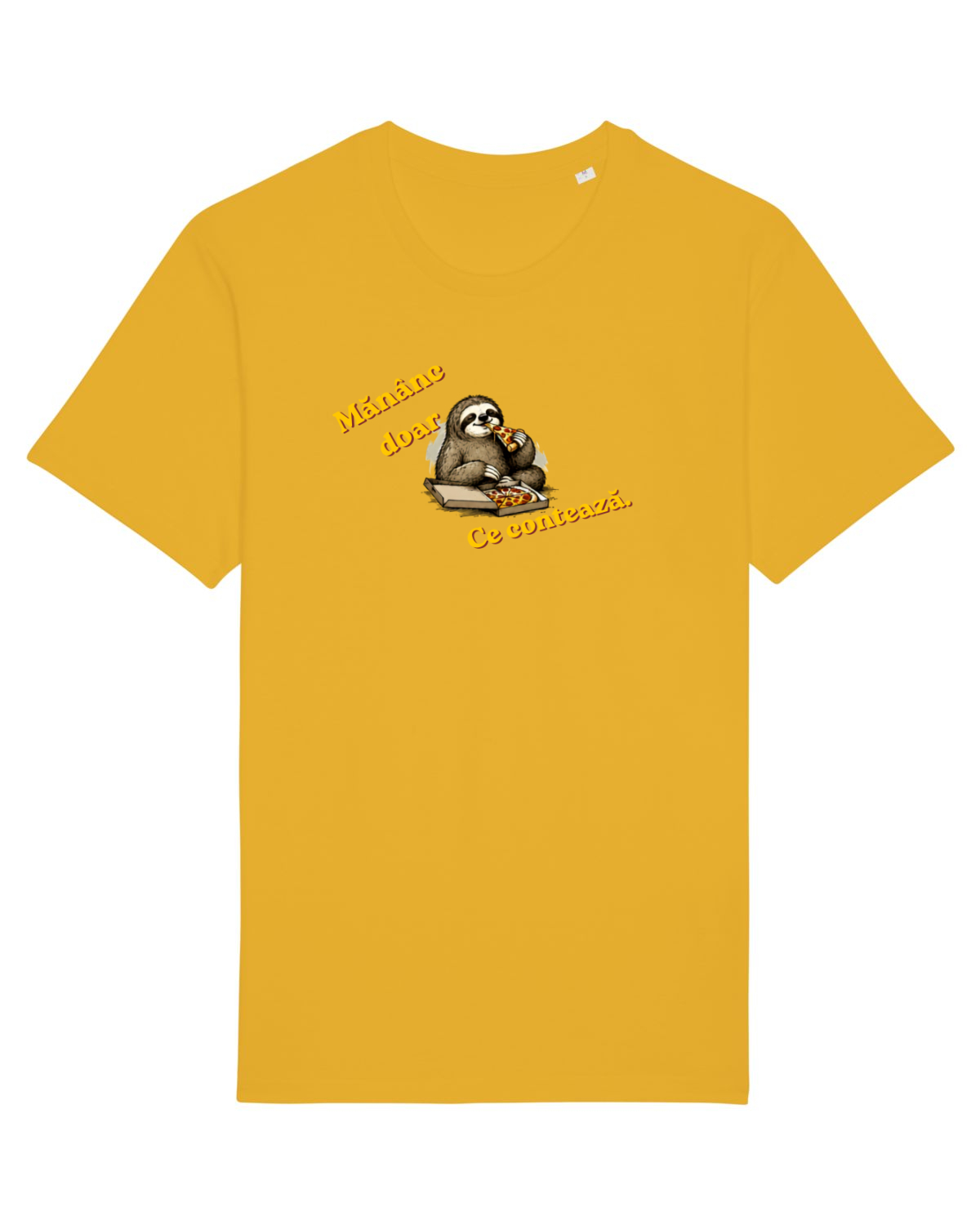 Tricou mânecă scurtă Unisex Rocker Spectra Yellow