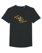 Mănânc doar...ce contează  Tricou mânecă scurtă guler larg Bărbat Skater