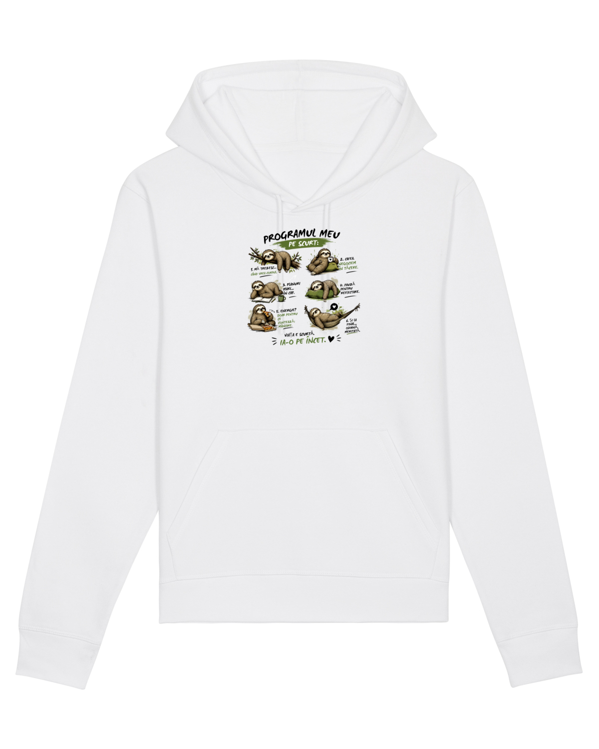 Hanorac Unisex Drummer White