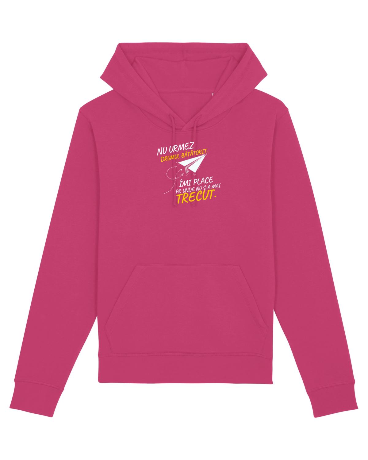 Hanorac Unisex Drummer Raspberry