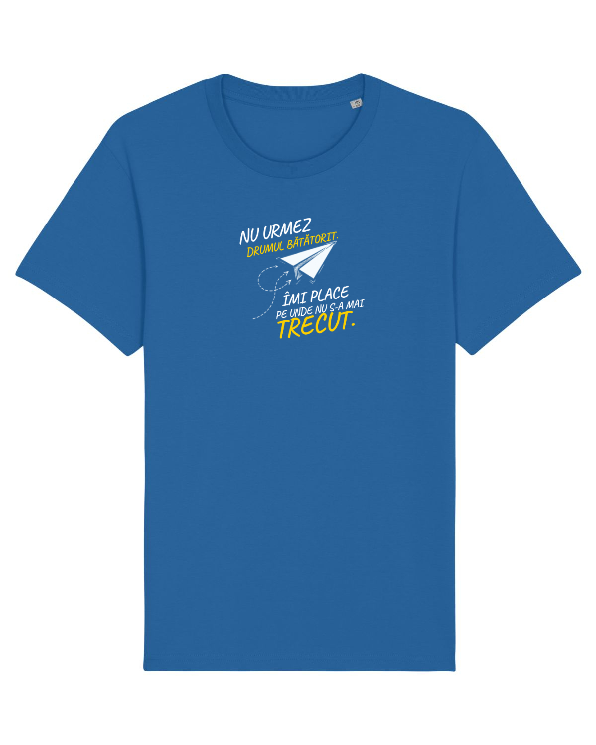 Tricou mânecă scurtă Unisex Rocker Royal Blue