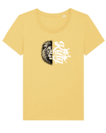 King Tricou mânecă scurtă guler larg fitted Damă Expresser